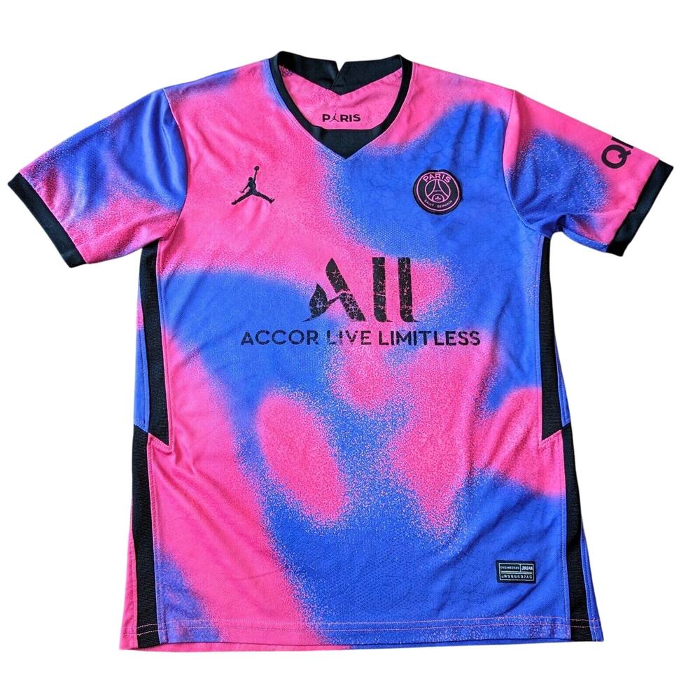 Jordan x PSG Paris Saint Germain Alternate Football Soccer Jersey Mens M Cruzito